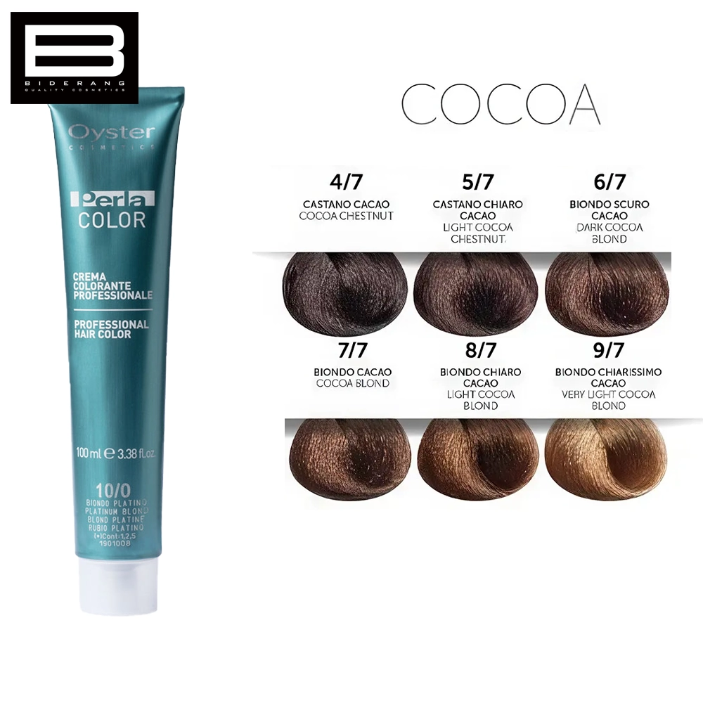 رنگ مو شکلاتی اویستر مدل پرلاکالر سری COCOA حجم 100ml - Image 2