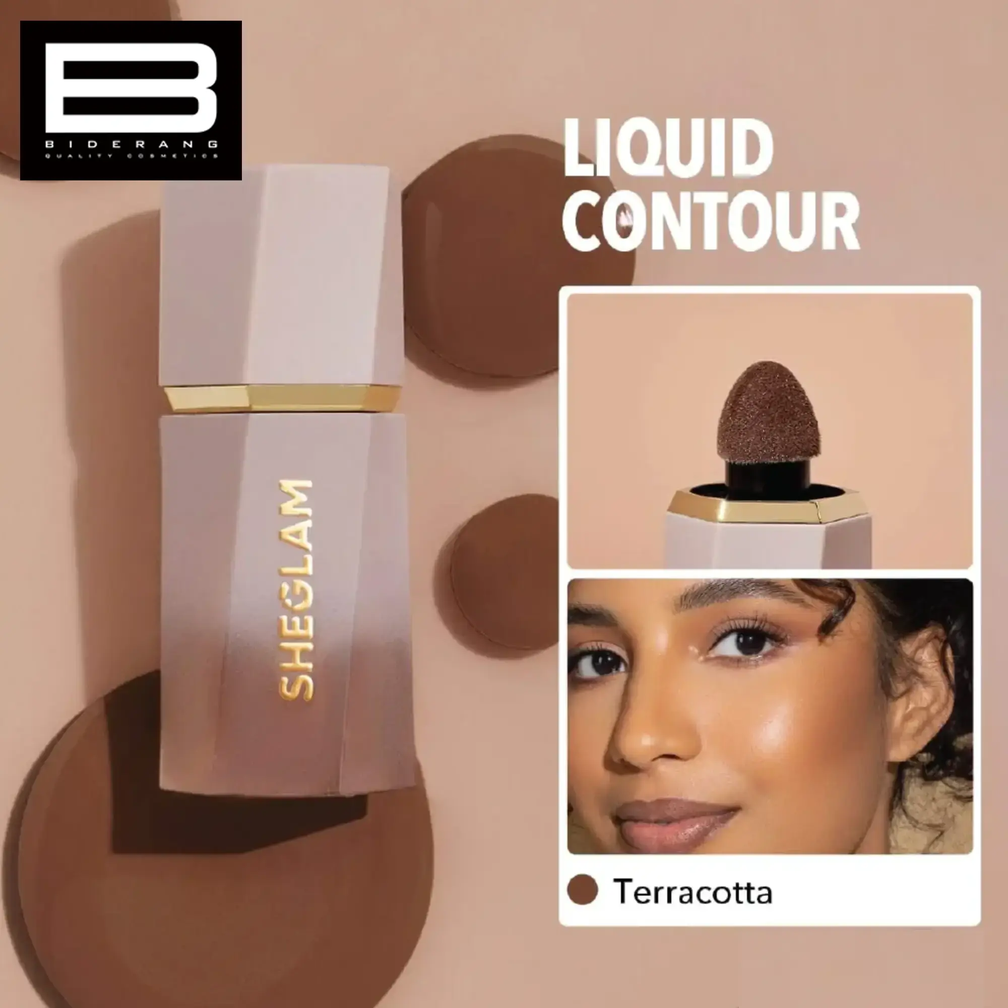 قیمت کانتور مایع رنگ Terracotta شیگلم