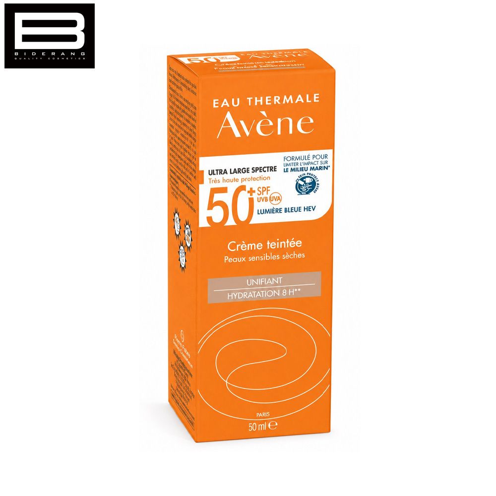 خرید کرم ضد آفتاب آبرسان رنگی SPF50+ Avene