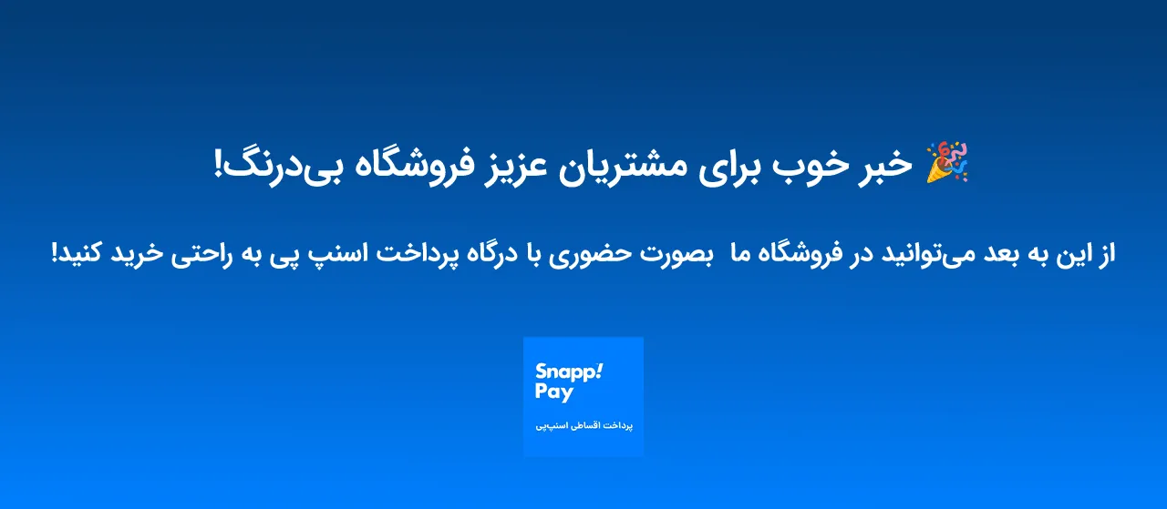 فروش اقساطی اسنپ پی در بی‌درنگ استور